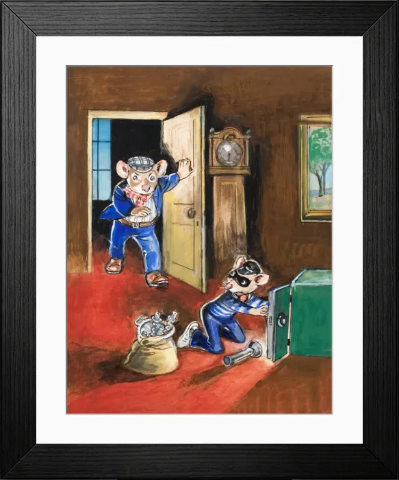 Framed Print : Town Mouse and Country Mouse Framed Print : Town Mouse and Country Mouse