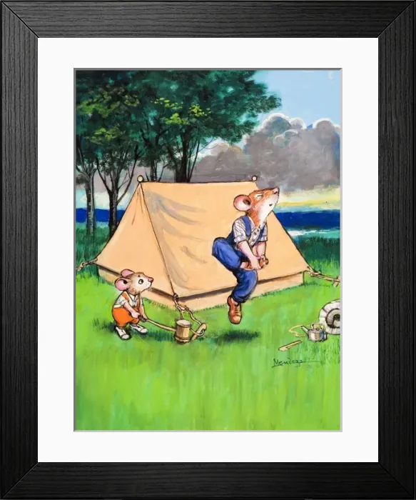 Framed Print : Town Mouse and Country Mouse Framed Print : Town Mouse and Country Mouse