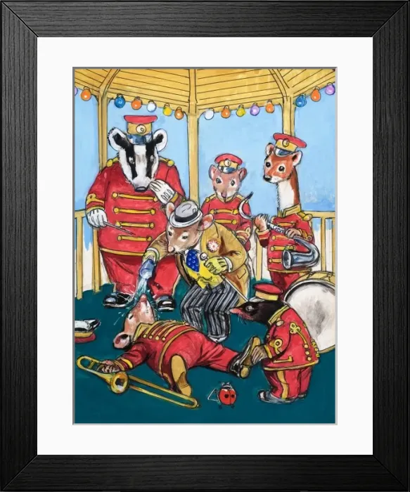 Framed Print : Town Mouse and Country Mouse Framed Print : Town Mouse and Country Mouse