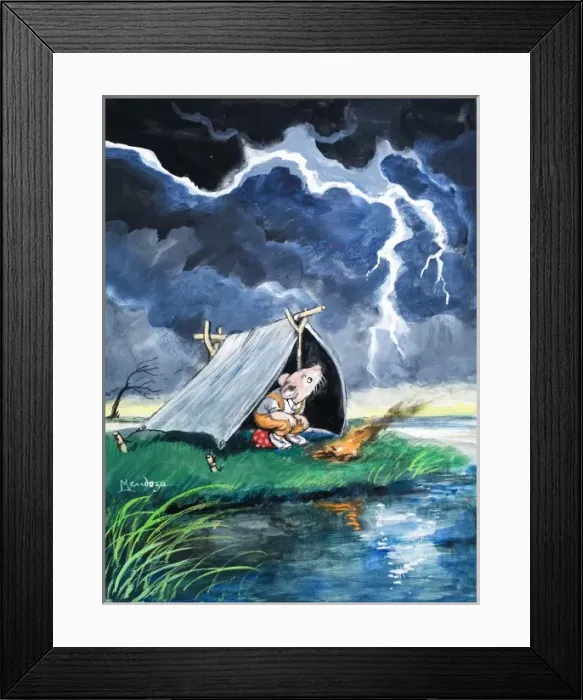 Framed Print : Town Mouse and Country Mouse Framed Print : Town Mouse and Country Mouse