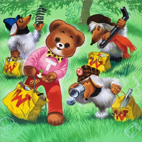 Teddy Bear (with hidden objects)