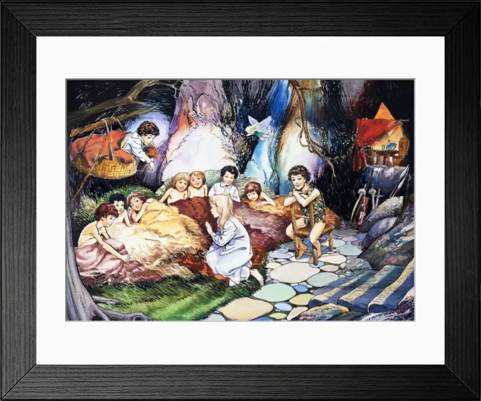 Framed Print : Peter Pan Framed Print : Peter Pan