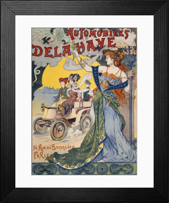 Framed Print : Advertisement for a Guiel Automobile Framed Print : Advertisement for a Guiel Automobile
