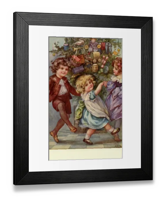 Framed Print : AL Bowley. C8437c Xmas Framed Print : AL Bowley. C8437c Xmas