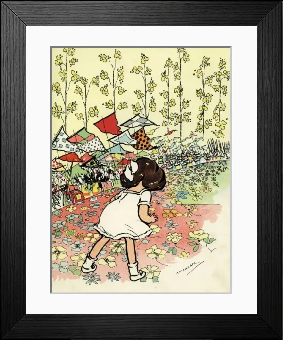 Framed Print : An army of flags Framed Print : An army of flags