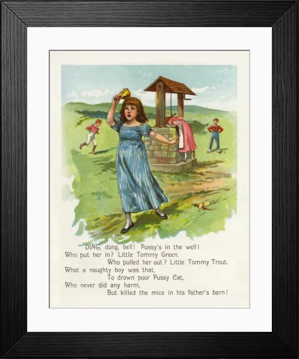 Framed Print : Anon McLoughlin. Ding dong bell Framed Print : Anon McLoughlin. Ding dong bell