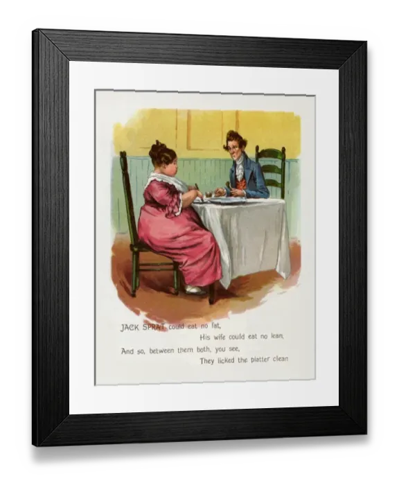 Framed Print : Anon McLoughlin. Jack Sprat Framed Print : Anon McLoughlin. Jack Sprat