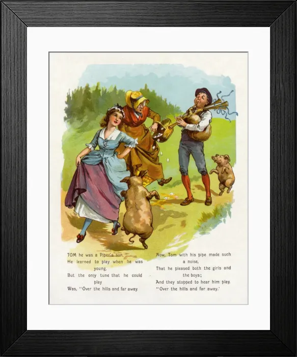 Framed Print : Anon McLoughlin. Tom the pipers son Framed Print : Anon McLoughlin. Tom the pipers son