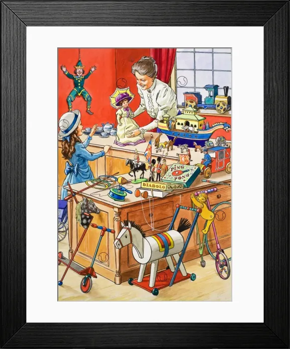 Framed Print : A Toy Shop Framed Print : A Toy Shop