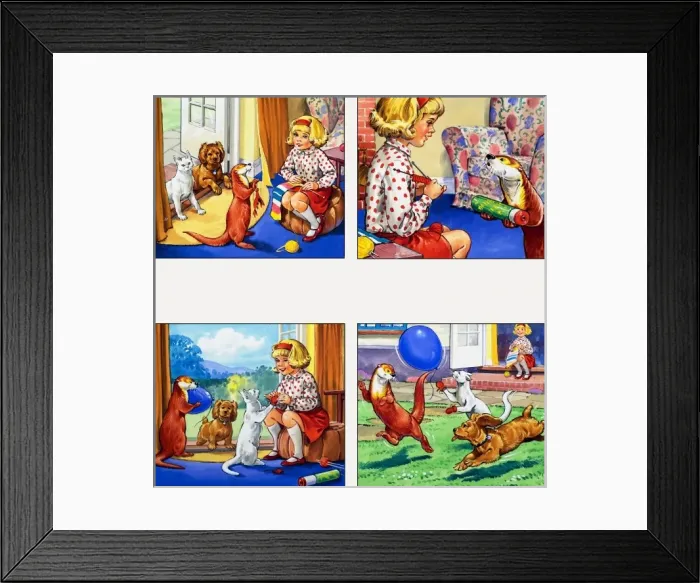 Framed Print : Fliptail the Otter Framed Print : Fliptail the Otter