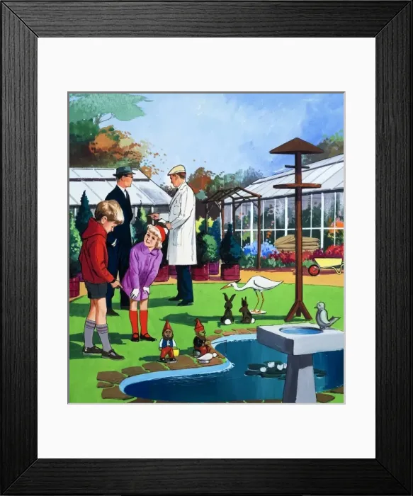 Framed Print : At the garden centre Framed Print : At the garden centre