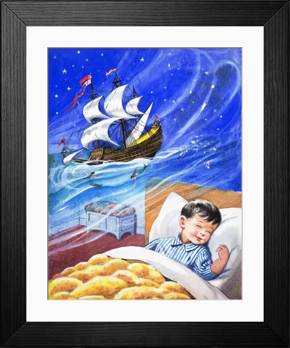 Framed Print : Dreaming of sailing ships Framed Print : Dreaming of sailing ships