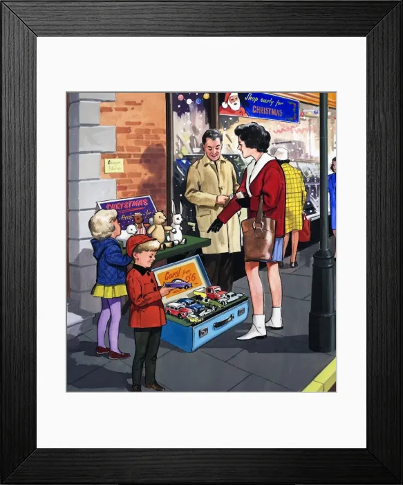 Framed Print : Street Hawker Framed Print : Street Hawker
