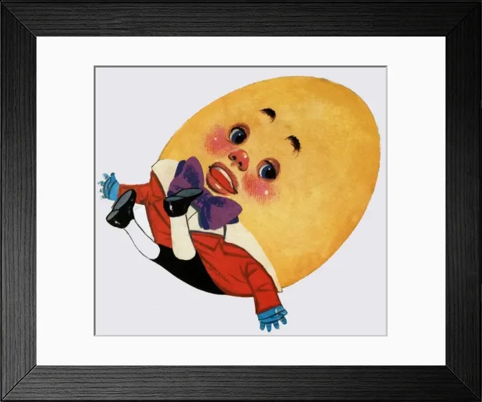 Framed Print : Humpty Dumpty Framed Print : Humpty Dumpty