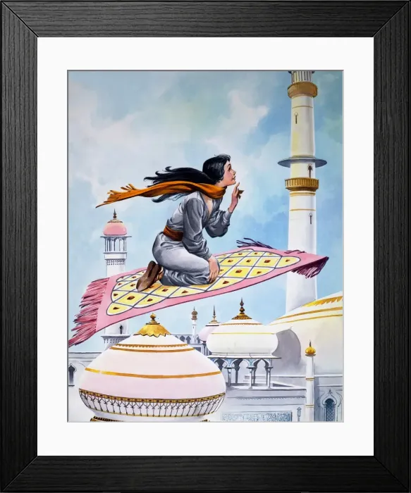 Framed Print : Stellas Magic Carpet Framed Print : Stellas Magic Carpet