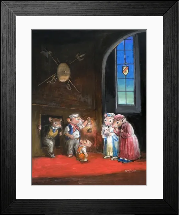 Framed Print : Town Mouse and Country Mouse Framed Print : Town Mouse and Country Mouse