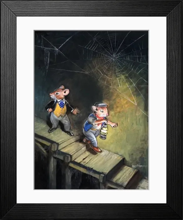 Framed Print : Town Mouse and Country Mouse Framed Print : Town Mouse and Country Mouse