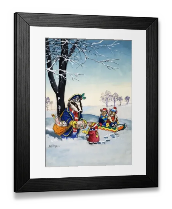 Framed Print : Town Mouse and Country Mouse Framed Print : Town Mouse and Country Mouse