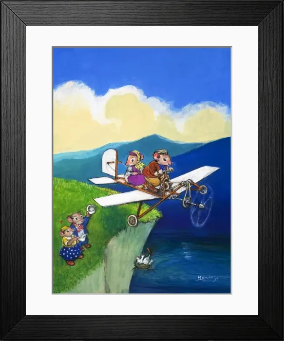 Framed Print : Town Mouse and Country Mouse Framed Print : Town Mouse and Country Mouse