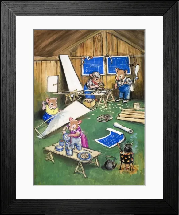 Framed Print : Town Mouse and Country Mouse Framed Print : Town Mouse and Country Mouse