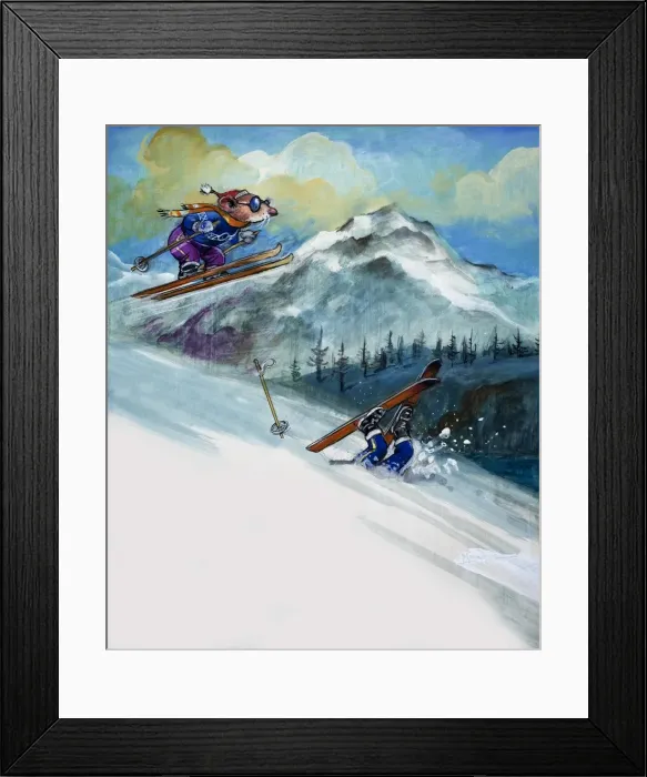 Framed Print : Town Mouse and Country Mouse Framed Print : Town Mouse and Country Mouse