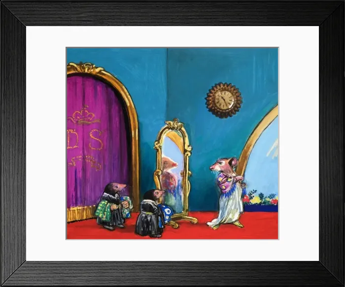 Framed Print : Town Mouse and Country Mouse Framed Print : Town Mouse and Country Mouse