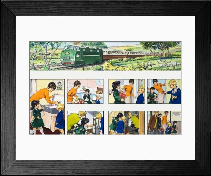 Framed Print : Mummy Show You How: Going on Holiday Framed Print : Mummy Show You How: Going on Holiday
