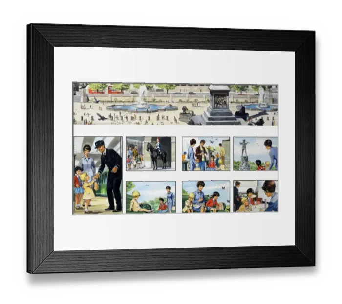 Framed Print : Mother Shows You How Framed Print : Mother Shows You How