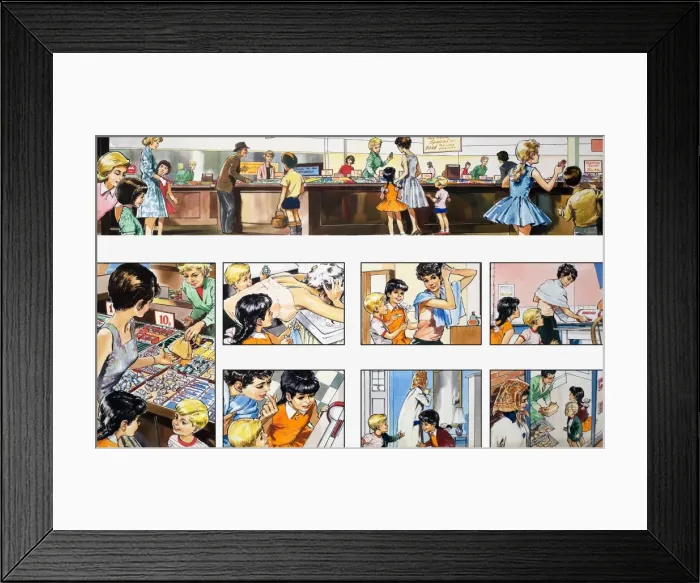 Framed Print : Mother Shows You How Framed Print : Mother Shows You How