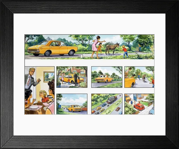 Framed Print : Mother Shows You How Framed Print : Mother Shows You How