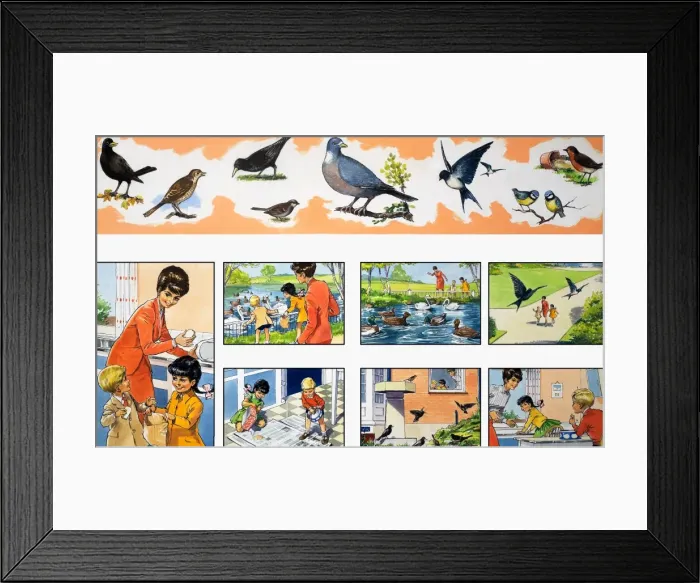 Framed Print : Mother Shows You How Framed Print : Mother Shows You How