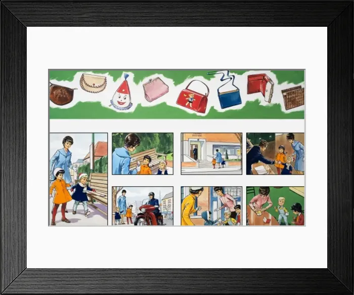 Framed Print : Mother Shows You How Framed Print : Mother Shows You How
