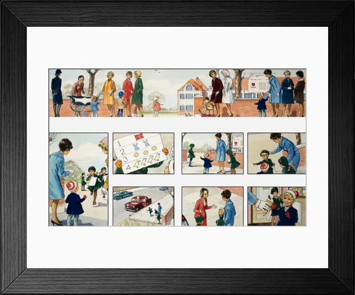 Framed Print : Mother Shows You How Framed Print : Mother Shows You How