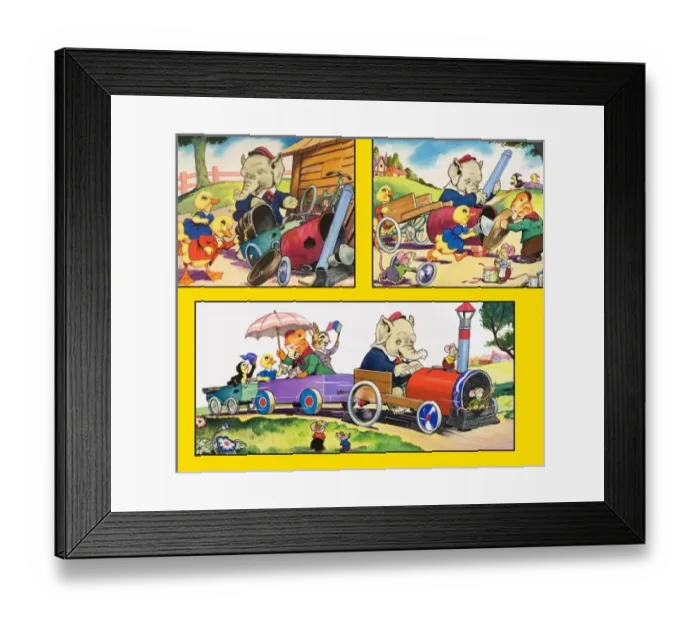 Framed Print : Dicky and Dolly Framed Print : Dicky and Dolly