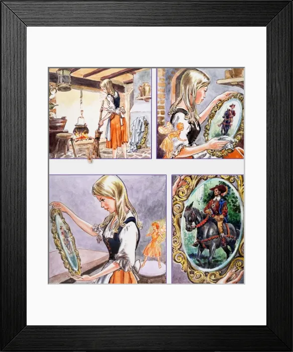 Framed Print : The Magic Mirror Framed Print : The Magic Mirror