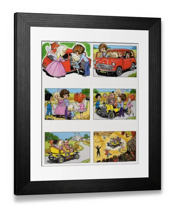Framed Print : The Dolly Girls Framed Print : The Dolly Girls
