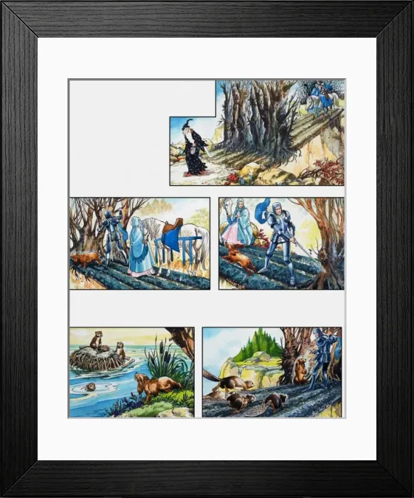 Framed Print : Princess Marigold: The Magic Paint Framed Print : Princess Marigold: The Magic Paint