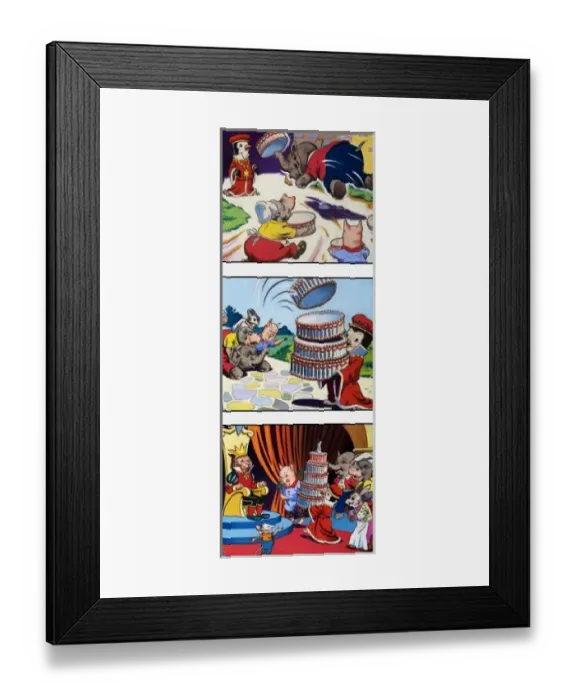 Framed Print : A Cake for His Majesty Framed Print : A Cake for His Majesty