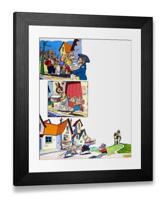 Framed Print : A Cake for His Majesty Framed Print : A Cake for His Majesty