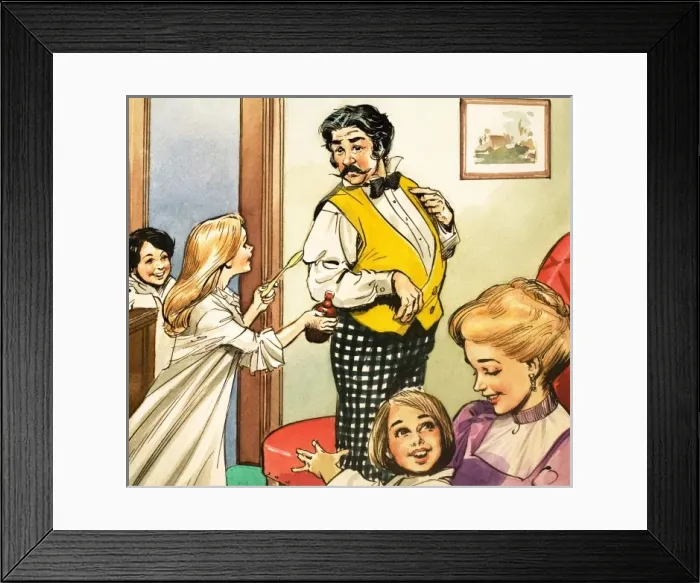 Framed Print : Peter Pan and Wendy Framed Print : Peter Pan and Wendy