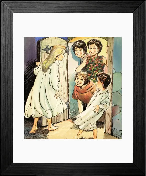 Framed Print : Peter Pan and Wendy Framed Print : Peter Pan and Wendy