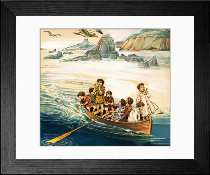 Framed Print : Peter Pan and Wendy Framed Print : Peter Pan and Wendy