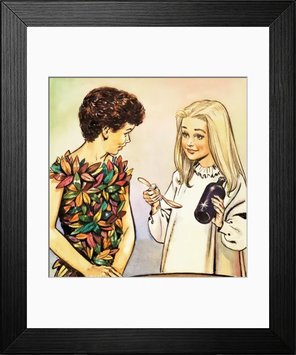 Framed Print : Peter Pan and Wendy Framed Print : Peter Pan and Wendy