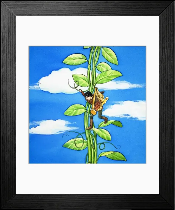 Framed Print : Jack and the Beanstalk Framed Print : Jack and the Beanstalk