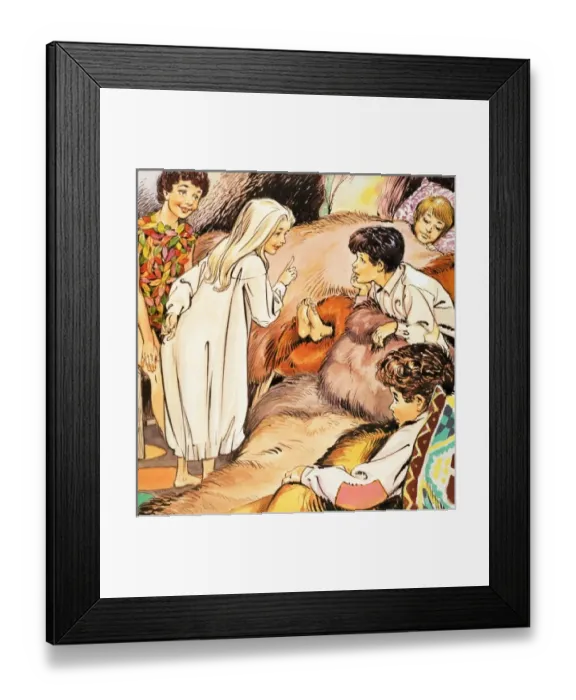 Framed Print : Peter Pan and Wendy Framed Print : Peter Pan and Wendy