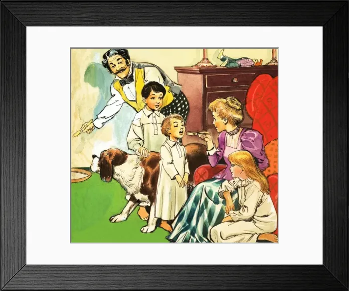 Framed Print : Peter Pan and Wendy Framed Print : Peter Pan and Wendy