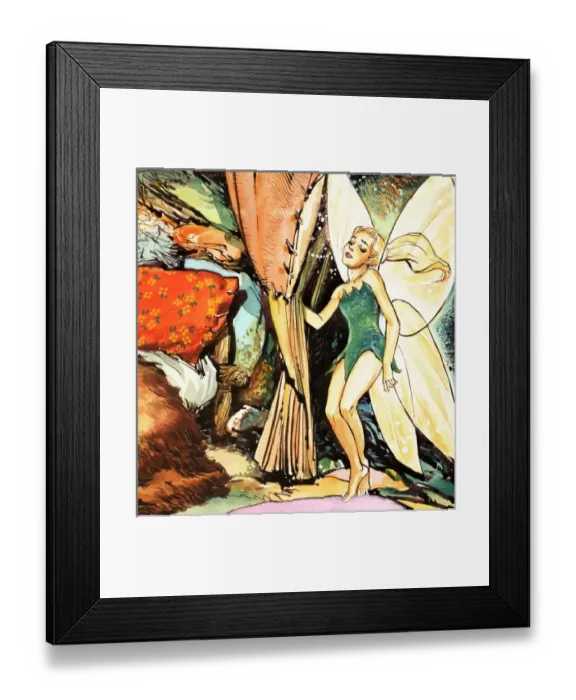 Framed Print : Peter Pan and Wendy Framed Print : Peter Pan and Wendy