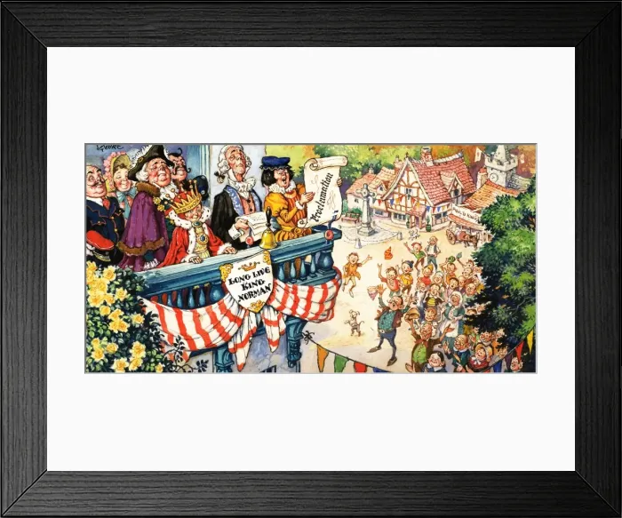 Framed Print : Norman Gnome