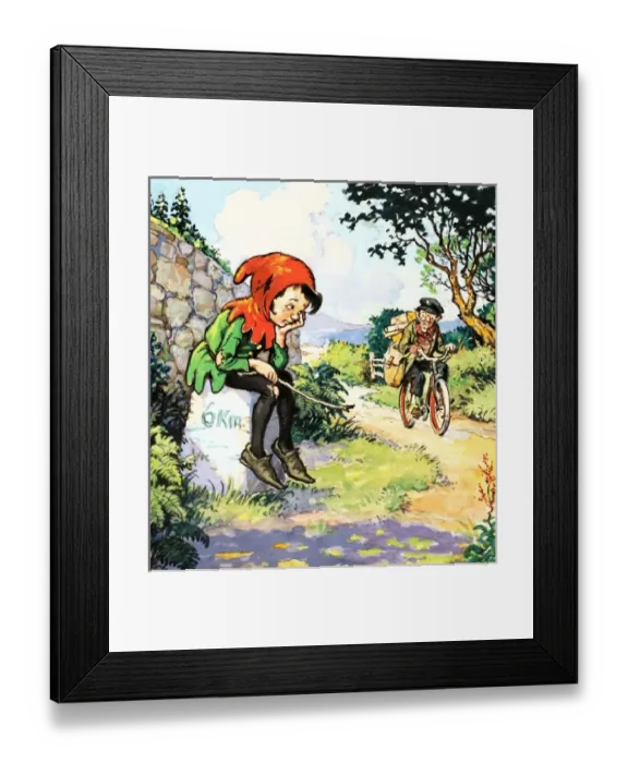 Framed Print : Norman Gnome Framed Print : Norman Gnome