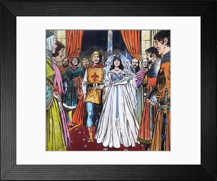 Framed Print : The Enchanted Lion Framed Print : The Enchanted Lion